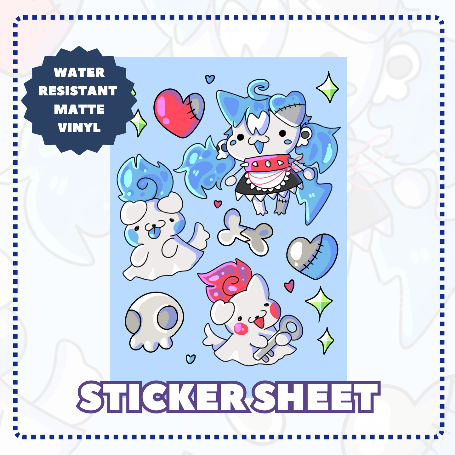 [PRE-ORDER] Erie Sticker Sheet - 4 x 6 inches